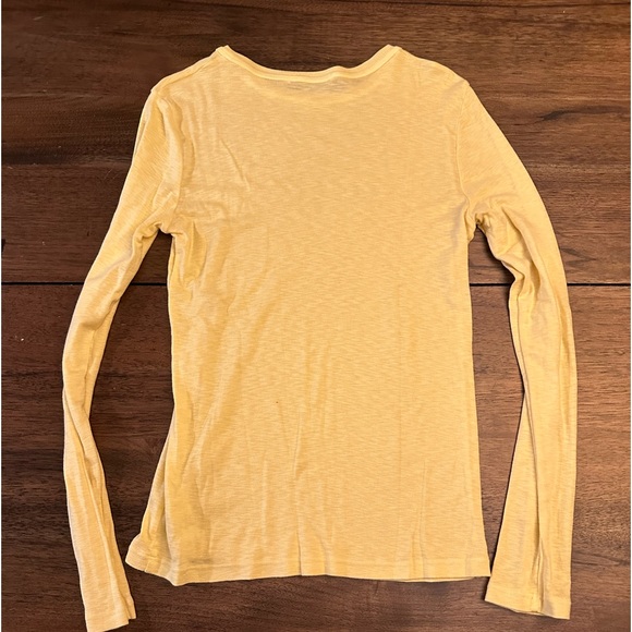 Micheal Stars yellow long sleeve layering top. - Picture 5 of 5